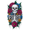 Floral skeleton 2