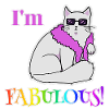 I'm Fabulous -Katze