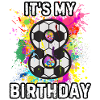It's My 8th Birthday Soccer