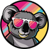 Koala Comic Cool Summer