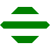 Vert et blanc