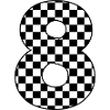 Number 8 plaid