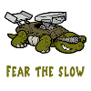Fear of slowness turtle