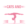 Gymnastik Siger Katte Sjov Gymnastik Gave