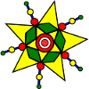 Bunt und geometrisch