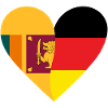 Sri Lanka Germany Heart