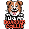 J’aime mon Boarder Collie Hundeliebe