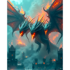 Zmey Gorynych, Slavic three-headed fire-breathing