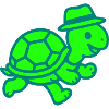 Running turtle design