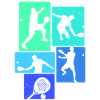 Retro Padel Tennis