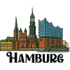 Hamburg Skyline City