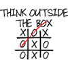 Crimson Diagonal Stroke