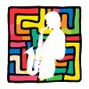 Wind instrument saxophonist
