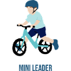 Little boy cyclist