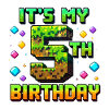 5th Birthday Kids Pixel