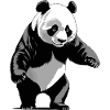 Panda - Conception d’animaux mignons