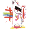 Regenbogenroboter Partystar