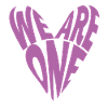 WE ARE ONE (HEART)