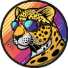 Leopard Comic Cool Summer