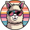 Alpaca Llama Cool Summer