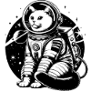 Chat astronaute
