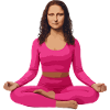 Mona Lisa yoga zen
