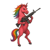 Licorne armée