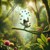 Sloth Wanderer Juggler Artist