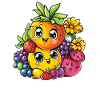 Funny Fruit Friends