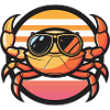 Crab Crab Cool Summer