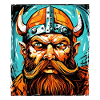 Guerrier viking Valhalla Odin