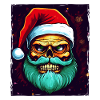 Santa Claus Skull