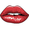 Luscious Red Lips