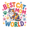Meilleure maman chat du monde