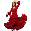 Mona Lisa (La Joconde) flamenco