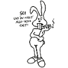 Osterhase Spruch