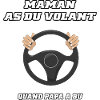 Mama als Fahrer-Ass