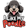 I like my Poodle Hundeliebe