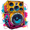 Retro box music