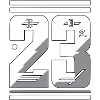 Stylish Number 23 Graphic