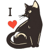 I love Cats Pic Logo