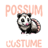 Possum In Human Costume Funny