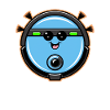 Aspirateur robot mignon