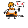 Halloween I'm A Traffic Cone