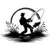 Angler Outline