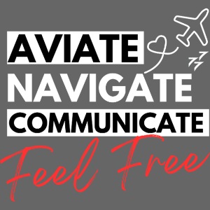 Aviate, Navigate, Communicate and Feel free