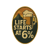 Life starts at 6%