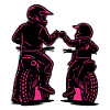 Mocross père et fils