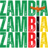 Drapeau zambien, j’adore la Zambie