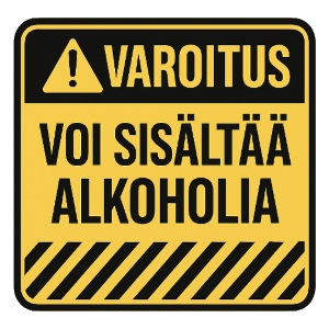 Varoitus: voi sisältää alkoholia